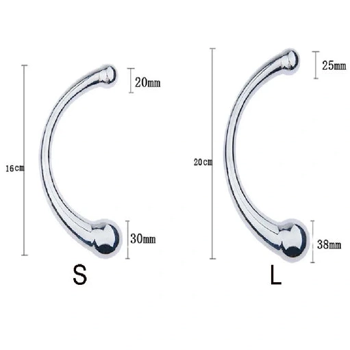Stainless Anal Ended Steel Elegant Double Hook 5858 1202